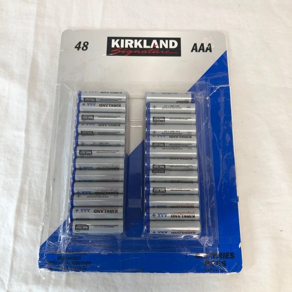 Other Kirkland Signature Alkaline Aaa Batteries 48count Poshmark